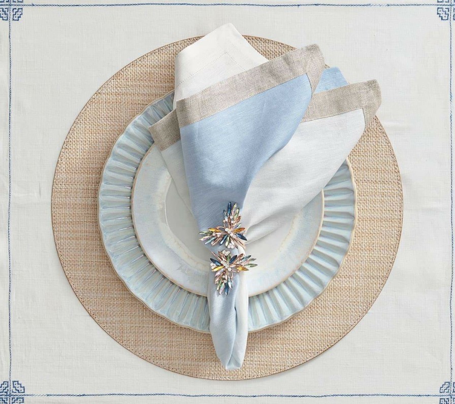 Seasonal Kim Seybert | Kim Seybert Portofino Placemat In Natural, Set Of 4