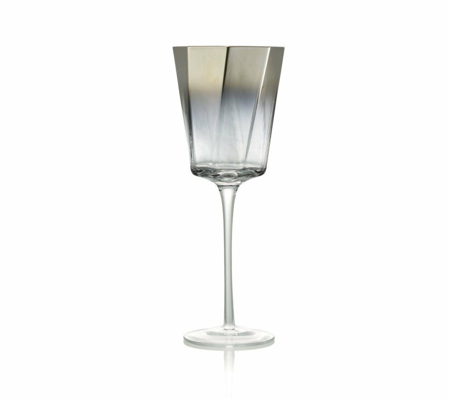 Dinnerware/Barware Kim Seybert | Kim Seybert Helix Goblet In Silver, Set Of 4