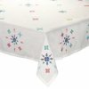 Tablecloths/Runners Kim Seybert | Kim Seybert Tablecloths Fez Tablecloth In White & Multi