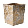 Decor Kim Seybert | Kim Seybert Home Decor Distressed Waste Basket