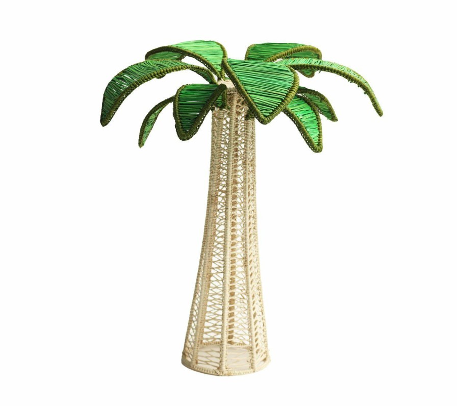 Decor Kim Seybert | Kim Seybert Palm Tree In Green, Large