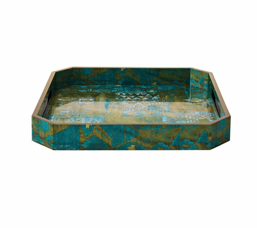 Decor Kim Seybert | Kim Seybert Mirage Tray 15 X 15 Decor