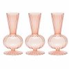 Decor Kim Seybert | Kim Seybert Tess Bud Vase In Blush, Set Of 3 In A Box Home Decor