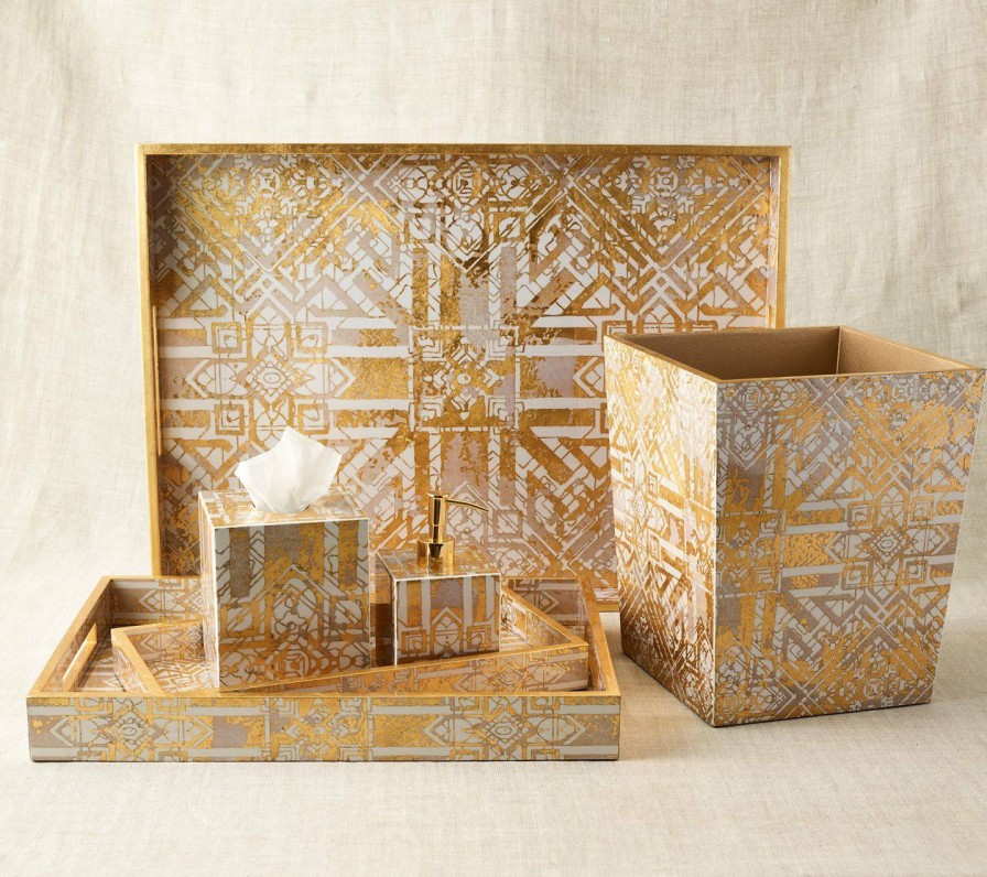 Decor Kim Seybert | Kim Seybert Distressed Tissue Box