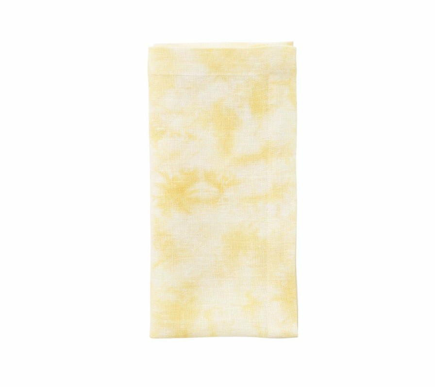 Seasonal Kim Seybert | Ws.Kimseybert Cloud Napkin In Butter, Set Of 4 Napkins