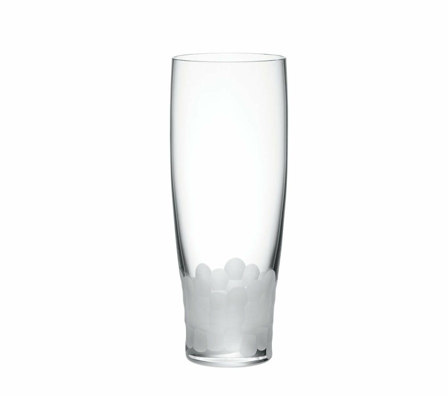 Dinnerware/Barware Kim Seybert | Kim Seybert Glassware Paillette Tumbler In Frost, Set Of 4