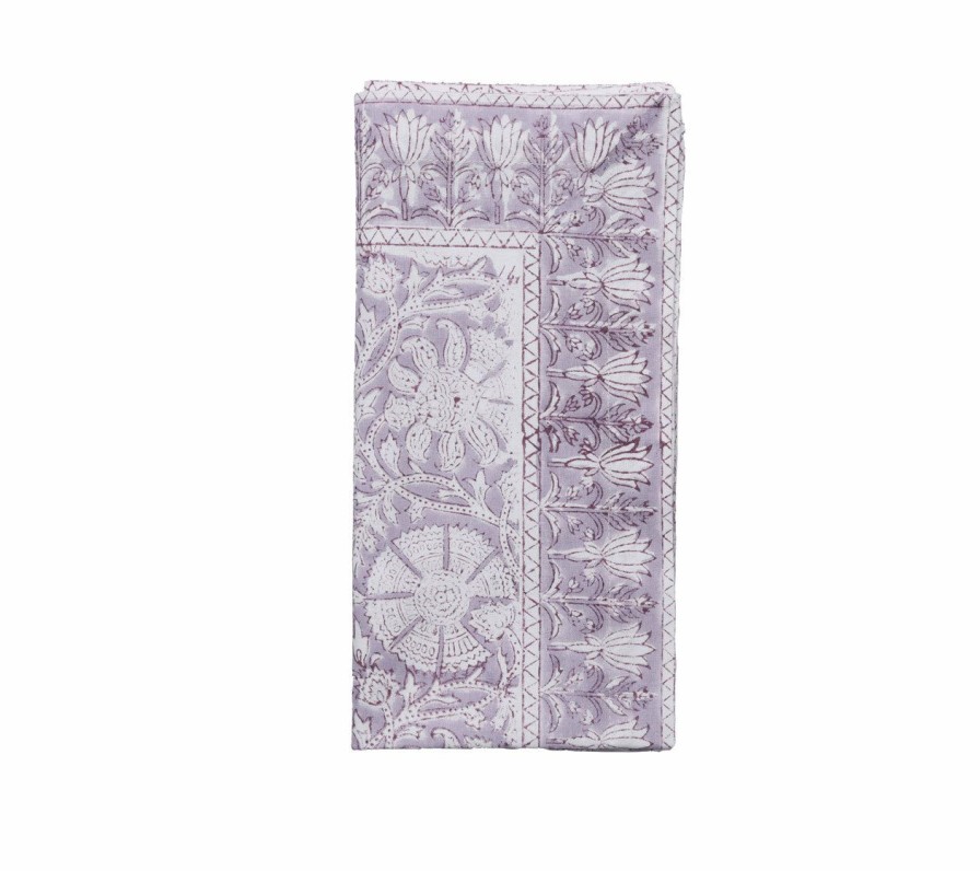 Seasonal Kim Seybert | Kim Seybert Provence Napkin In Lilac, Set Of 4 Napkins