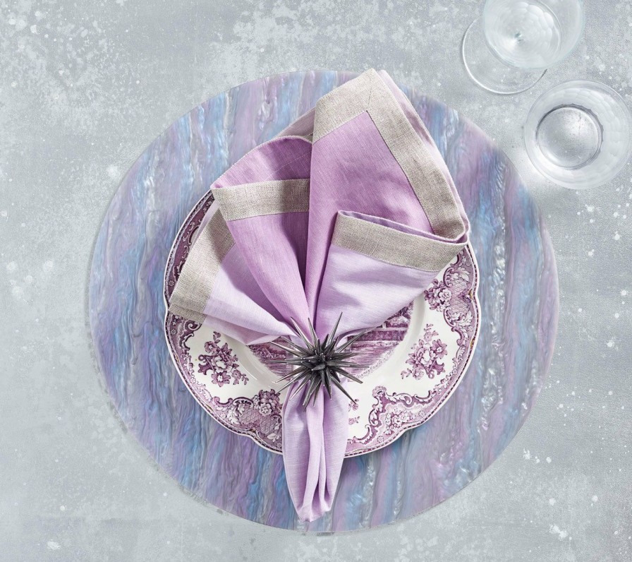 Seasonal Kim Seybert | Kim Seybert Placemats Mirage Placemat In Lilac, Set Of 4