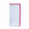 Seasonal Kim Seybert | Kim Seybert Seersucker Napkin In Periwinkle & Pink, Set Of 4