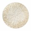 Seasonal Kim Seybert | Kim Seybert Byzantine Placemat In Ivory & Gold, Set Of 4