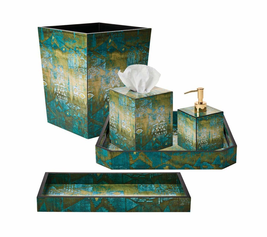 Decor Kim Seybert | Kim Seybert Home Decor Mirage Tissue Box