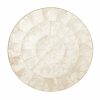 Seasonal Kim Seybert | Kim Seybert Round Capiz Placemat In Natural, Set Of 4 Placemats