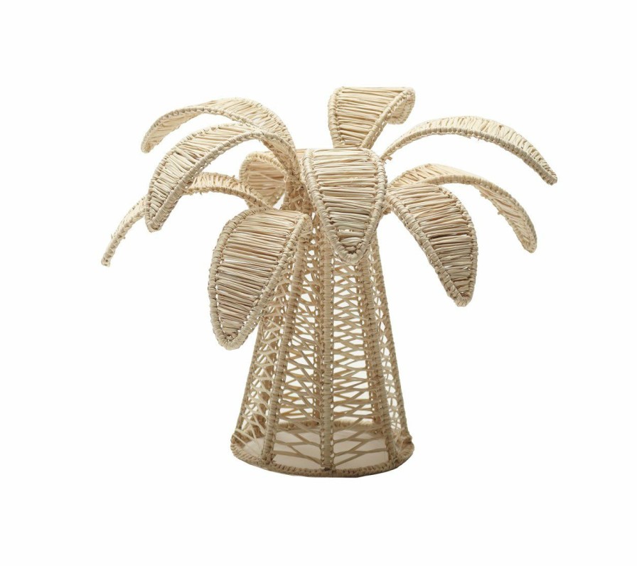 Decor Kim Seybert | Kim Seybert Palm Tree In Natural, Small Home Decor