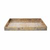 Decor Kim Seybert | Kim Seybert Home Decor Distressed Tray 18 X 24