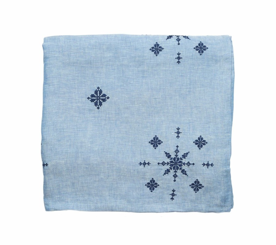 Tablecloths/Runners Kim Seybert | Kim Seybert Tablecloths Fez Tablecloth In Periwinkle & Navy