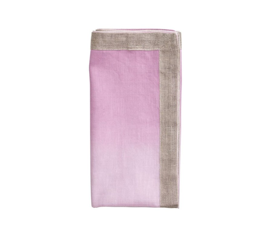 Seasonal Kim Seybert | Kim Seybert Napkins Dip Dye Napkin In Lilac, Set Of 4