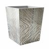 Decor Kim Seybert | Kim Seybert Zebra Waste Basket Home Decor